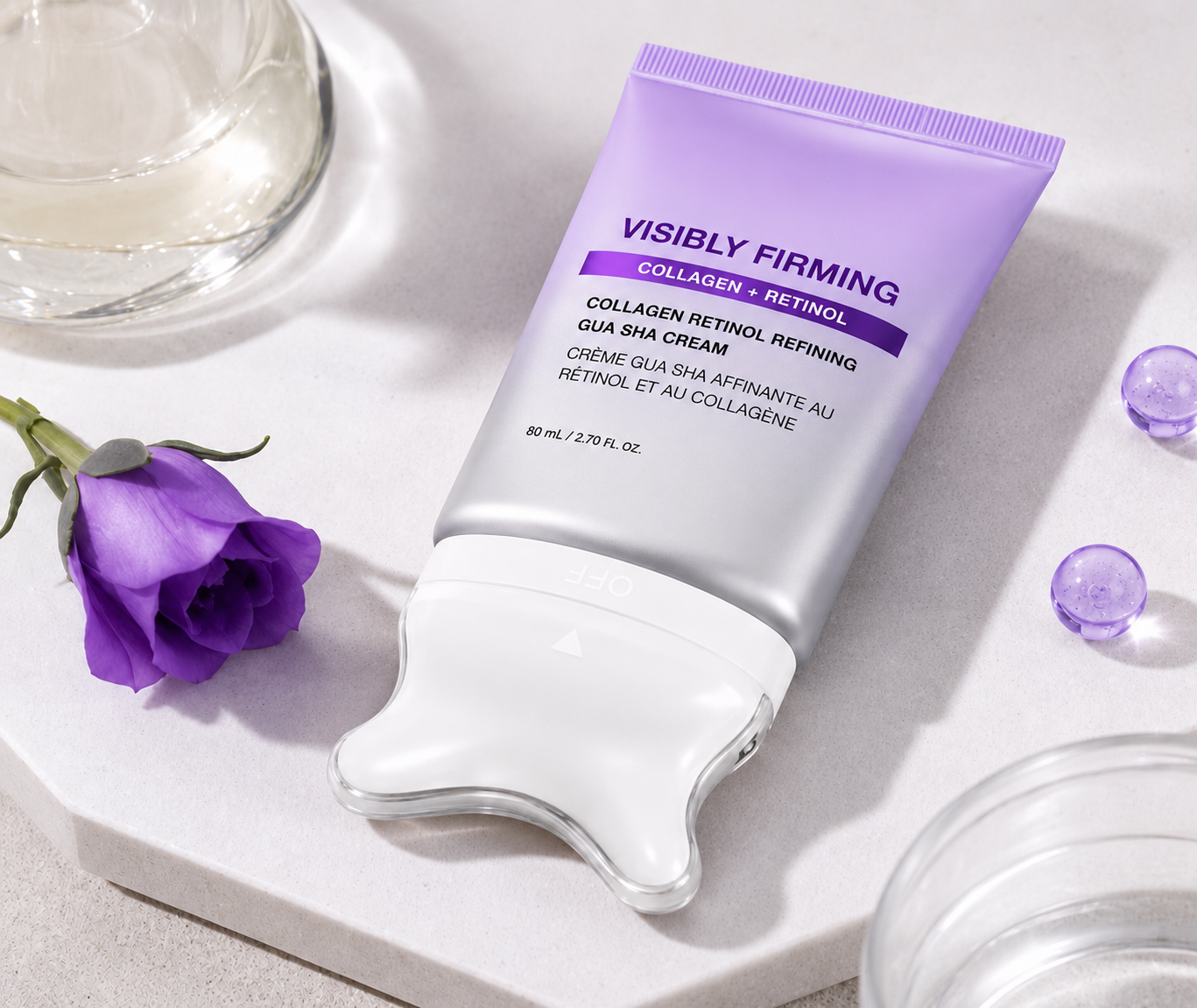 Jade & Rice | Crema Raffinante Gua Sha